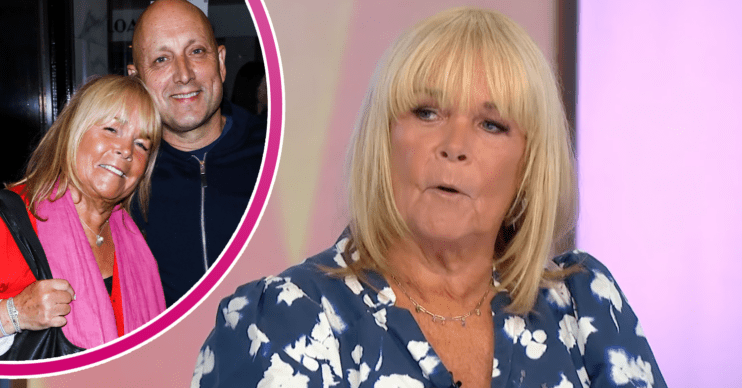 Linda Robson on Loose Women and with husband Mark