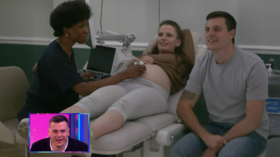 Saturday Night Takeaway viewers at a fake baby scan