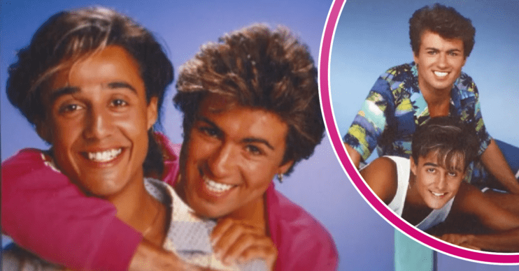 George Michael and Andrew Ridgley in their Wham! heyday